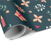 クリスマスラッピング紙 ラッピングペーパー (ロールコーナー)