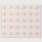 クリスマスラッピング紙 ラッピングペーパー (フラット)