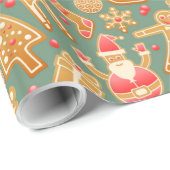 クリスマスラッピング紙 ラッピングペーパー (ロールコーナー)