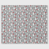 クリスマスラッピング紙 ラッピングペーパー (フラット)