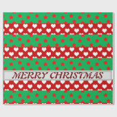 クリスマスラッピング紙 ラッピングペーパー (フラット)