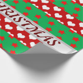クリスマスラッピング紙 ラッピングペーパー (角)