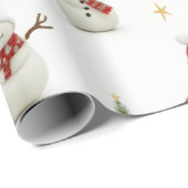 クリスマスラッピング紙 ラッピングペーパー (ロールコーナー)