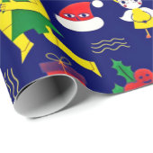 クリスマスラッピング紙 ラッピングペーパー (ロールコーナー)