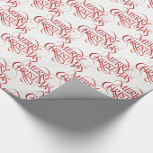 クリスマスラッピング紙 ラッピングペーパー (角)