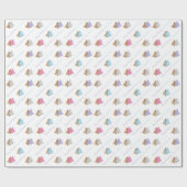 クリスマスラッピング紙 ラッピングペーパー (フラット)