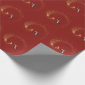 クリスマスラッピング紙 ラッピングペーパー (角)
