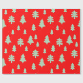 クリスマスラッピング紙 ラッピングペーパー (フラット)