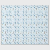 クリスマスラッピング紙 ラッピングペーパー (フラット)