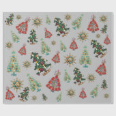 クリスマスラッピング紙 ラッピングペーパー (フラット)