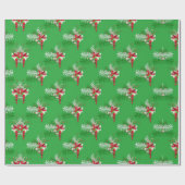 クリスマスラッピング紙 ラッピングペーパー (フラット)