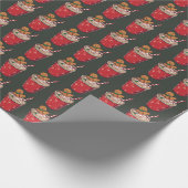 クリスマスラッピング紙 ラッピングペーパー (角)