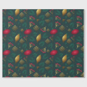 クリスマスラッピング紙 ラッピングペーパー (フラット)