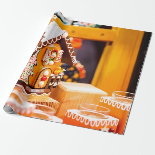 クリスマスラッピング紙 ラッピングペーパー (アンロールド)