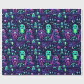 クリスマスラッピング紙 ラッピングペーパー (フラット)