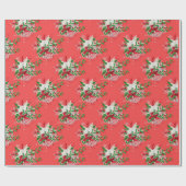 クリスマスラッピング紙 ラッピングペーパー (フラット)