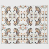 クリスマスラッピング紙 ラッピングペーパー (フラット)