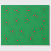 クリスマスラッピング紙 ラッピングペーパー (フラット)