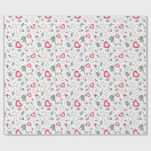 クリスマスラッピング紙 ラッピングペーパー (フラット)