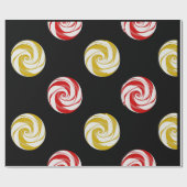 クリスマスラッピング紙 ラッピングペーパー (フラット)