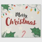 クリスマスラッピング紙 ラッピングペーパー (フラット)