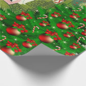 クリスマスラッピング紙 ラッピングペーパー (角)