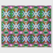 クリスマスラッピング紙 ラッピングペーパー (フラット)