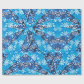 クリスマスラッピング紙 ラッピングペーパー (フラット)