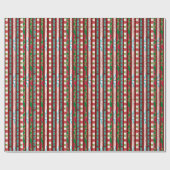 クリスマスラッピング紙 ラッピングペーパー (フラット)