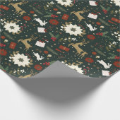 クリスマスラッピング紙 ラッピングペーパー (角)