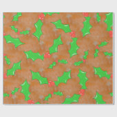 クリスマスラッピング紙 ラッピングペーパー (フラット)