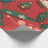 クリスマスラッピング紙 ラッピングペーパー (角)