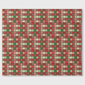 クリスマスラッピング紙 ラッピングペーパー (フラット)