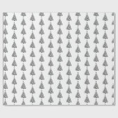 クリスマスラッピング紙 ラッピングペーパー (フラット)