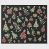 クリスマスラッピング紙 ラッピングペーパー (フラット)