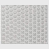 クリスマスラッピング紙 – 梨の木のパトリッジ ラッピングペーパー (フラット)