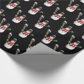 クリスマスラッピング紙-雪だるま ラッピングペーパー (角)