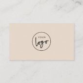 クリスマスラッフルウィンタースノーカンパニーロゴチケット プレイスカード (裏面)