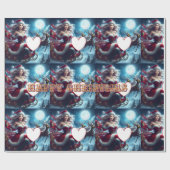 クリスマスラップ紙 ラッピングペーパー (フラット)