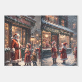 クリスマスラップ ラッピングペーパーシート (正面2)