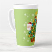 クリスマスラテマグ カフェラテマグ (左アングル)