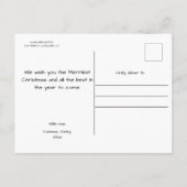 クリスマスラビットピーターヴィンテージポストカード ポストカード (裏面)