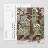 クリスマスラビットピーターヴィンテージポストカード ポストカード (正面/裏面)