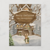 クリスマスラビットピーターヴィンテージ ポストカード (正面)