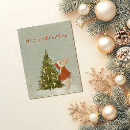 クリスマスラビットピーターヴィンテージ ポストカード