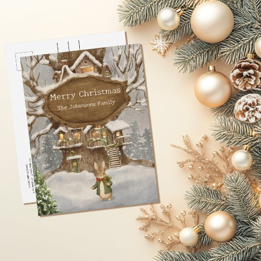 クリスマスラビットピーターヴィンテージ ポストカード