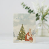 クリスマスラビットピーターヴィンテージ ポストカード (スタンド正面)