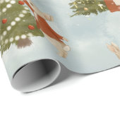 クリスマスラビットピーターヴィンテージ ラッピングペーパー (ロールコーナー)