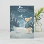 クリスマスラビットピーターヴィンテージ 招待状 (スタンド正面)