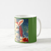 クリスマスラビット2 コーヒーマグカップ (正面右)
